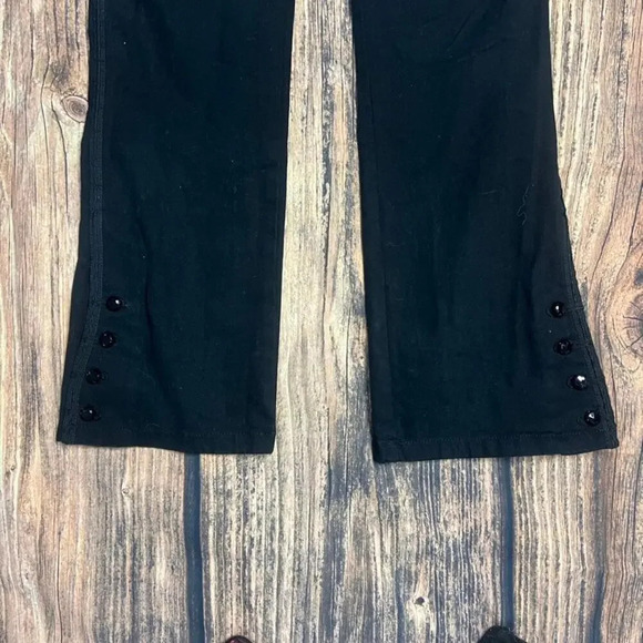 Lauren Ralph Lauren Women's Size 12‎ Black Bootcut Jeans - Picture 2 of 4